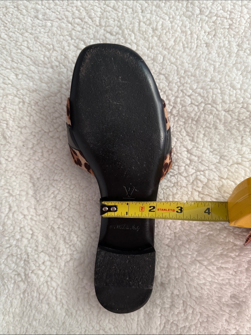 Louis Vuitton leopard revival flat mules - Picture 15 of 15